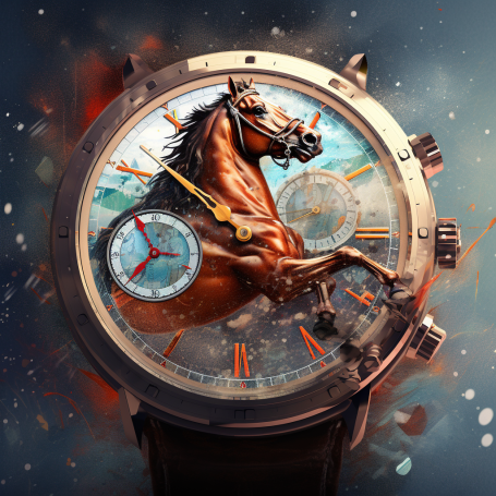 kris1879 festive horse racing horse and a modern chrono 302fc0b2 11d0 4efc 8884 d7ae823dea59
